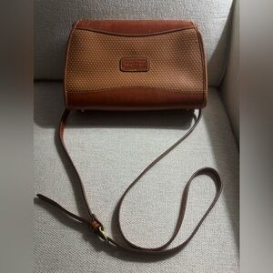 Dooney & Bourke Tan Leather Crossbody Bag